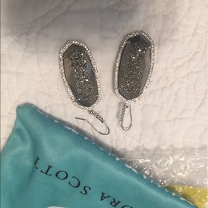 Kendra Scott Drusy earrings